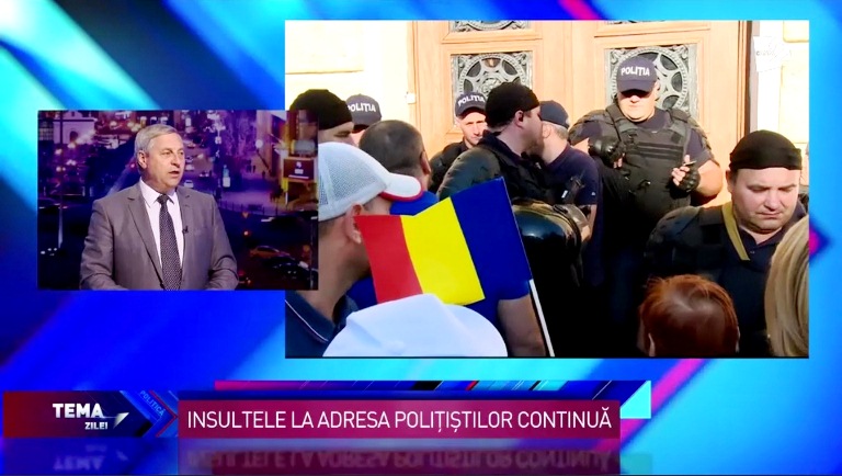 Nu violența asupra polițiștilor